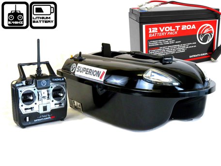 Sight Tackle Superion II Voerboot met Lithium Accu