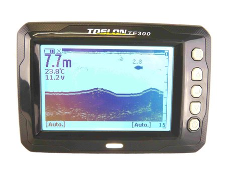 Toslon TF-300 Zwart Wit Dieptemeter