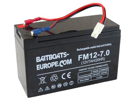 BaitBoats-Europe.Com Voerboot Lood Accu 12volt 7ah