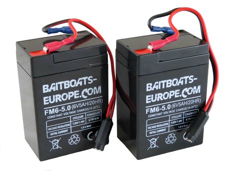 Baitboats-Europe.com Voerboot Lood Accu 6volt 5ah