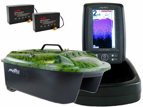 Anatec Maxboat Lithium met ALF-500 Kleuren Dieptemeter